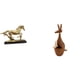 thumbnail image 1 of Figura de caballo,Escultura de caballo en miniatura coleccionable,Estatua de animal de adorno de caballo de resina para decoración del hogar,estatua,Estatua Figura de animal Artesanía, 1 of 8
