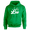Green, variant on Respect My Tshirt - Leo Zodiac Hoodie, Astrology Symbol Design, Pullover Sweatshirt, Red, Small