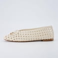 thumbnail image 4 of Cushionaire Witty Hand Woven Ballet Flats for Women, Comfortable Pointed Toe Flat Shoes with Bow Detail and Memory Foam, 4 of 16