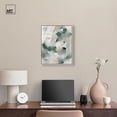 thumbnail image 3 of Smoky and Blush Shadows Framed High-Gloss Acrylic Glass Wall Art Boho Abstracts by Art Remedy, Silver Frame, 16 x 20, 3 of 7