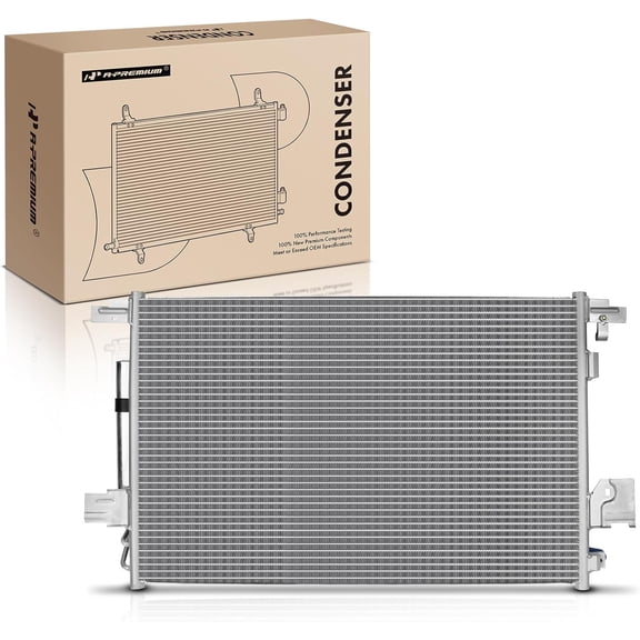 A-Premium Air Conditioning A/C Condenser Compatible with Mitsubishi Lancer 2009-2017, Outlander 2007-2013, Outlander Sport RVR 2011-2020, ASX 2013-2015, Replace# 884600R030, 8846042110