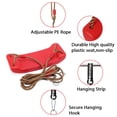 thumbnail image 3 of BIGLUFU Plastic Swing Seat with Adjustable Rope, Kids Tree Swing Seat, Swing Set Accessories for Outdoor Indoor, Tree, Backyard, Playground(Red), 3 of 8