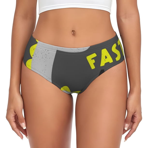 Balery Cute Dinosaur Ropa Interior de Algodón para Mujer con Dibujo – Braguitas Cómodas y Elásticas, Estilo Clásico-Medium