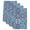 Blue, variant on Vintage Morocco Kitchen Towels Set of 2, Traditional Tribal Abstract Geometric Blue Absorbent Dish Towels for Kitchen, Microfiber Hand Towel, Quick Drying Tea Towel for Cleaning Decorative Dishcloths