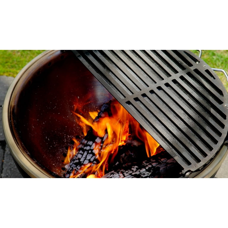 Cuisinart 10 in. Cast Iron Griddle Pan for Grill, Campfire