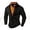 A-Black958, variant on Bibifish Mens Polo Shirts Two Piece Layered Design Long Sleeve Shirts Slim Fit Party Wear Dressy Tops