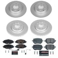 thumbnail image 2 of Power Stop Front and Rear Euro-Stop ECE-R90 Certified Brake Pad and Rotor Kit ESK8363 Fits 2015 Volkswagen Golf, 2 of 4