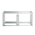thumbnail image 2 of AmGood 10 Tier Wall Mounted Half Size Sheet / Bun Pan Rack. 40 in. x 13 in. x 18 in. NSF, 2 of 5