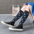 thumbnail image 6 of Picia Women Crew Soft Moisture-wicking Socks Night Forest Wolf Pattern Design Cotton Socks, One Size fit All, 6 of 9