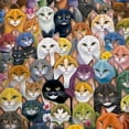 thumbnail image 3 of CafePress - Adorable And Curious Cats Fantasy T Shirt - Fitted T-Shirt, Vintage Fit Soft Cotton Tee, 3 of 4