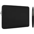 thumbnail image 6 of Mosiso Laptop Sleeve for MacBook Air Pro 13 inch M3 M2 M1 Lenovo Dell HP Asus Acer, Protective Neoprene Notebook Bag with Small Case, Black, 6 of 8