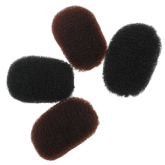 LOLIPPYY 4pcs Brown Hair Barrettes for Women, Lightweight Manganese Steel Hair Clips for Styling and Parties