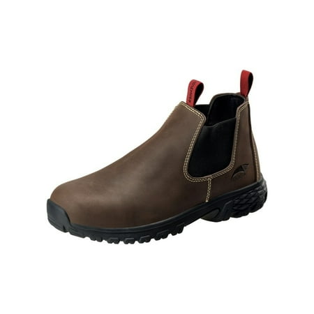 

Avenger Work Boots Mens Flight Chelsea Composite Toe Brown 7030