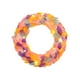 thumbnail image 3 of Corona de puerta de entrada de Pascua con luces de cadena LED | Guirnalda de primavera iluminada | Decoración de plumas de 13x13 pulgadas para puertas de paredes interiores y exteriores | Rosa o, 3 of 8