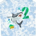 thumbnail image 4 of Inktastic Second Birthday Shark with Cake Boys or Girls Toddler T-Shirt, 4 of 5