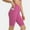 Hot Pink, variant on Hienoo Women's Biker Shorts Stretch High Waist Lifting Fitness Shorts, Sizes S-XXL