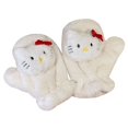thumbnail image 5 of Guantes de felpa de gato para mujer, bufanda peluda versátil de estilo coreano para estudiantes, para mantener el calor en invierno, novedad de 2024, 5 of 5