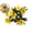 Yellow, variant on Artificial Flowers Outdoor Fall Silk Flowers Bulk Artificial Wildflowers Spring Flowers Pansy Plants Faux Flowers for Planters Indoor Outside Garden Porch Window Decor