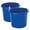 Cobalt Blue, variant on Homz 17 Gallon Indoor Outdoor Storage Bucket with Handles, Blue (2 Pack)