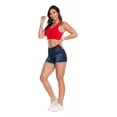 thumbnail image 4 of Short Dama Mezclilla Linea Suit Bermuda Para Mujer, 4 of 7