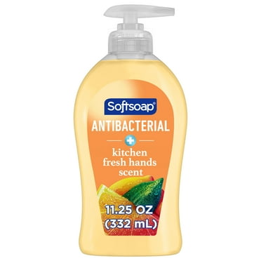 Softsoap Antibacterial Liquid Hand Soap, Lemon , 11.25 Fluid Ounce Bottle