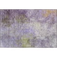 thumbnail image 2 of Addison Rugs Mayfield Premium Machine Washable Transitional Abstract Purple Rectangle Rug, 1'8" x 2'6", 2 of 6