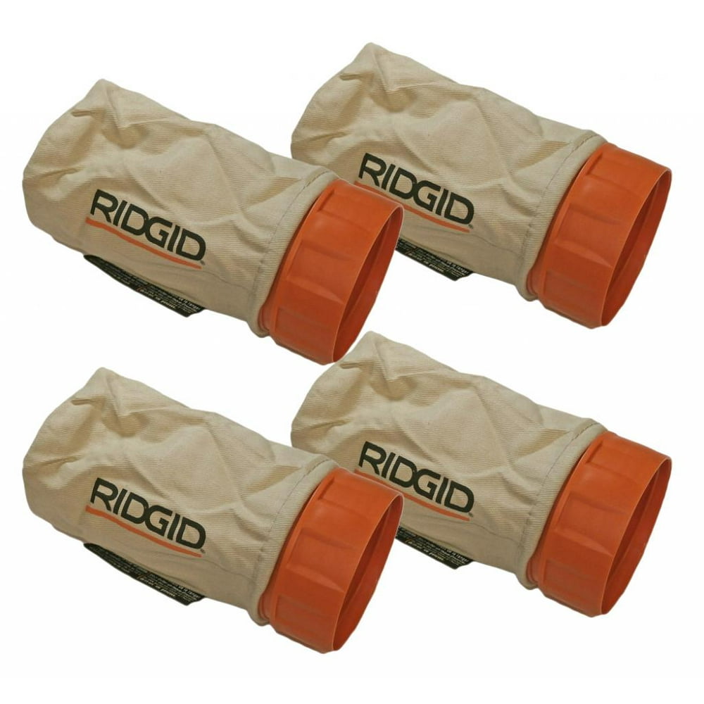 Ridgid R2611 R.O. Sander (4 Pack) Replacement Dust Bag Assembly