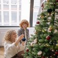 thumbnail image 3 of 36 piezas de adornos de bolas navideñas para árbol de Navidad - Decoraciones para árboles de Navidad irrompibles Bolas colgantes grandes para decoración de fiestas de bodas y vacaciones, 3 of 5