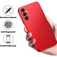 thumbnail image 2 of Compatible with Samsung Galaxy A54 Case Shockproof, Ultra Thin Samsung A54 Phone Case Matte Hard PC Shockproof Anti-Scratch Protective Cases (Red), 2 of 14