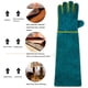thumbnail image 3 of 1 par de guantes para manipulación de animales, antimordeduras y antiarañazos para perros, gatos, loros, serpientes, lagartos, reptiles, animales salvajes, 3 of 8