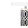 thumbnail image 2 of Baaker Table Lamp in Black and White Resin and Bone, 2 of 3