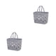thumbnail image 4 of Kearding Cesto de ropa sucia reutilizable, soporte grande para ropa sucia, organizador de plástico hueco para el hogar, baño, hogar y Type2 NO2, 4 of 6