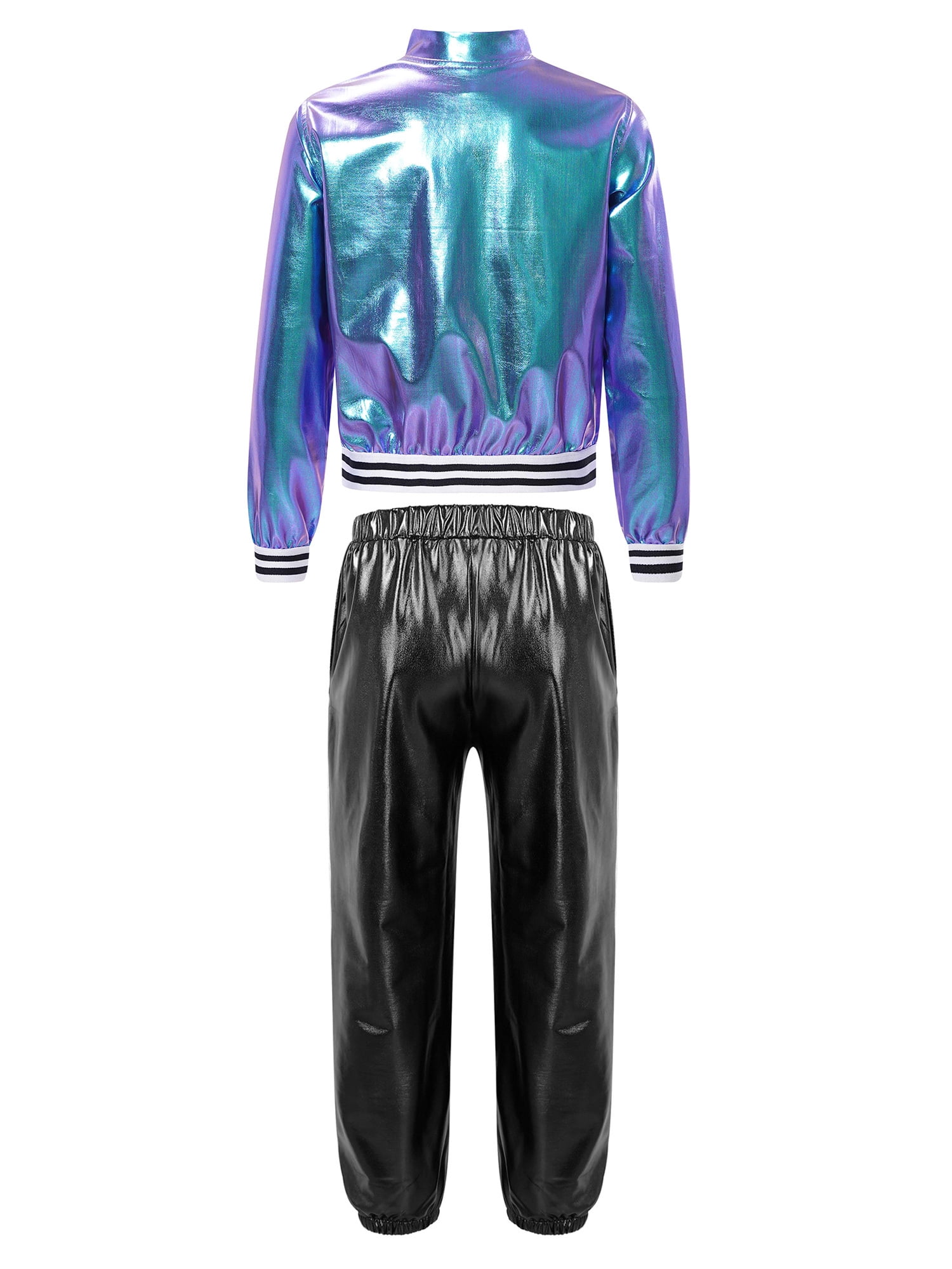 Pantalon Danse Paillettes YiZYiF Fille - Jazz Hip-hop Disco | Taille 5-16 Ans