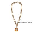 thumbnail image 3 of Halloween Pet Charm Necklace Collar, Cute HalloweenâElement Pendant Decorative Gold Chain Necklace, Pet Accessory for Cats & Small Dogs Halloween Party Dressâup, 3 of 6