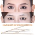 thumbnail image 2 of MasteelfCA 1pc Sliding Three-point Stainless Steel Eyebrow Ruler Golden Ratio Ruler, 2 of 8