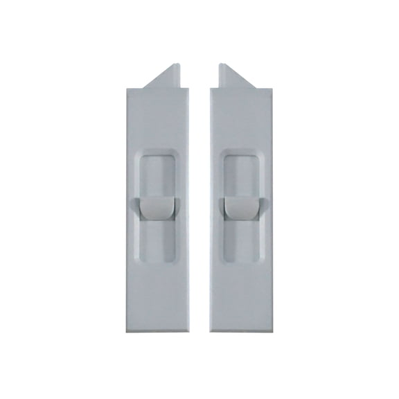 WRS Norandex 2-5/8" Tilt Latch Set - White 3/32" Snap