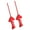 Red, variant on IC Test Hook Clip for Analyzers Electronic Testing Grabber Test Probe Hook