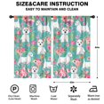 thumbnail image 2 of Blackout Kids Curtains,Schnauzer Dogs Childrens Insulated Curtains Set Of 2,Bedroom Essentials,Toddler Room Decor 52x84in(132x213cm), 2 of 4