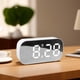 thumbnail image 1 of Reloj Espejo Digital, Reloj Despertador Espejo 2 Alarmas Para Escritorio, 1 of 7