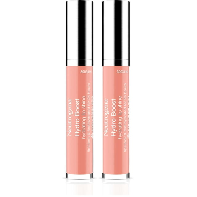 Brillo de labios Neutrogena Hydro Boost, paquete de 2 unidades, color rosa ballet, 5 ml