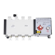 Miumaeov Dual Power Automatic Transfer Switches Self Cast Conversion Switch Generator Changeover Switch 110V 4P 250A