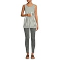 thumbnail image 3 of Time and Tru Women's Maternity Leggings with Full Panel and Heavy Weight Ponte, 3 of 6