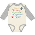 thumbnail image 3 of Inktastic Fantasy Football Player Future Boys or Girls Long Sleeve Baby Bodysuit, 3 of 5