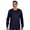 Navy, variant on Hanes Hn 5596 6.1Oz Tgls Ls Tee W/Pk