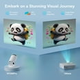 thumbnail image 5 of Salange Projector 4K 1080P Support with Bluetooth and WiFi 6, Auto Correction/Focus, Mini Projector Smart for Movie Projection, 5 of 13