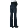 thumbnail image 4 of Maternity Women's Modern Boot Cut Denim Jeans - Dark Indigo 26, 4 of 4