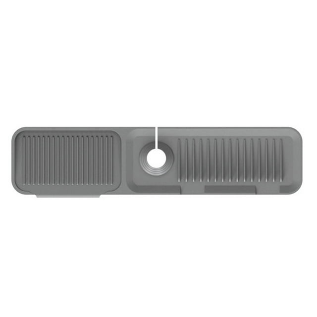 Oliegs Kitchen Guard For Kitchen Guard Draining Pad Behind Faucet Faucet Mat For Kitchen Comes With A Silicone Brush For Cleaning Drying Mat