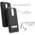 thumbnail image 5 of CoverON LG Aristo 4 Plus / Prime 2 Case with Magnetic Metal Kickstand Protective Hybrid Phone Cover - SleekStand Series, 5 of 7