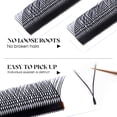 thumbnail image 5 of Wendy Lashes YY forma Triple puntas tejidas a mano Premium suave luz extensión de pestañas naturales Supe alta calidad volumen prefabricado Fans, 5 of 5