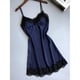 thumbnail image 2 of Camisón de encaje Sinhoon, lencería sexy, camisón de satén de seda, babydoll de novia para mujer, 2 of 5